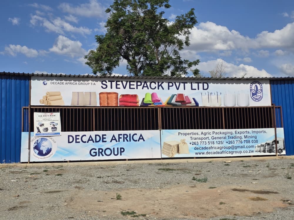 Stevepack Pvt Ltd — Decade Africa Group packaging warehouse