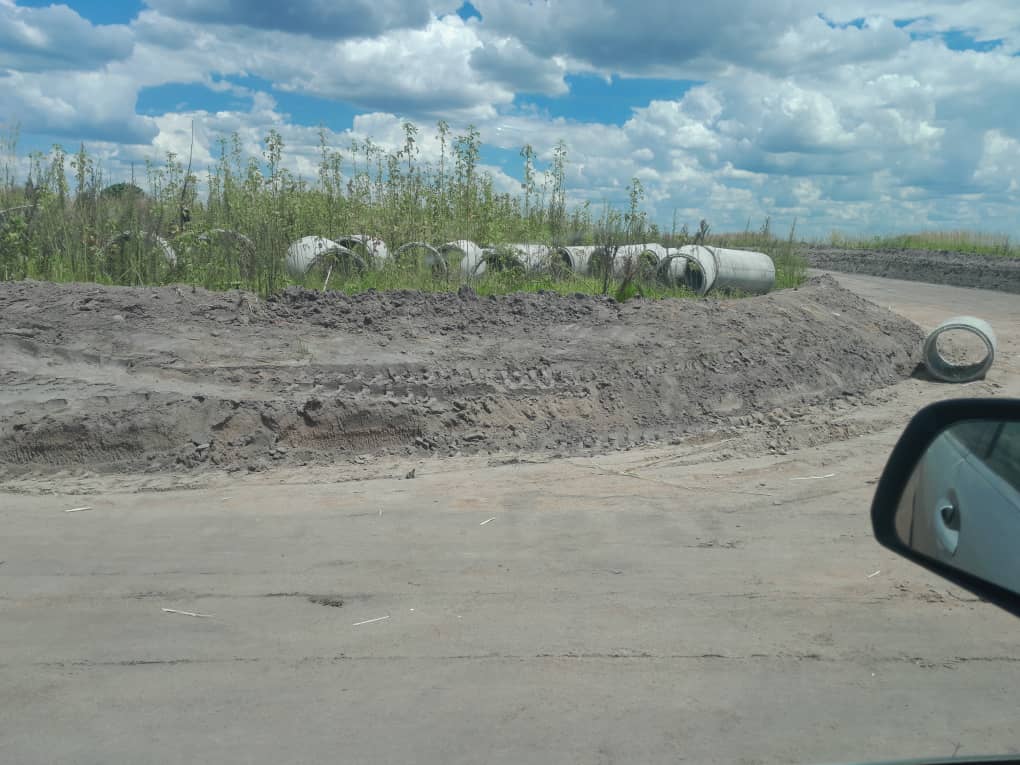 Woodbrooke Bindura — drainage pipe installation and earthworks